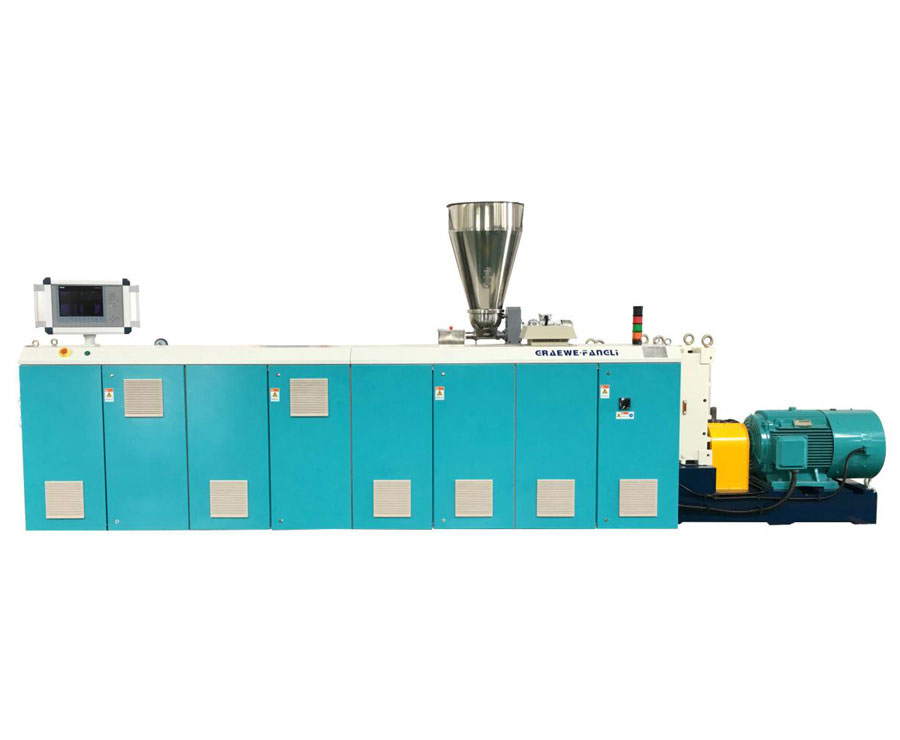 Selaras Extrusion Line kanggo Solid Wall Pipe