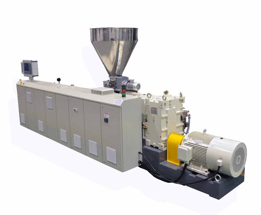 Multi-lapisan HDPE Solid Wall Pipe Co-extrusion Line karakteristik
